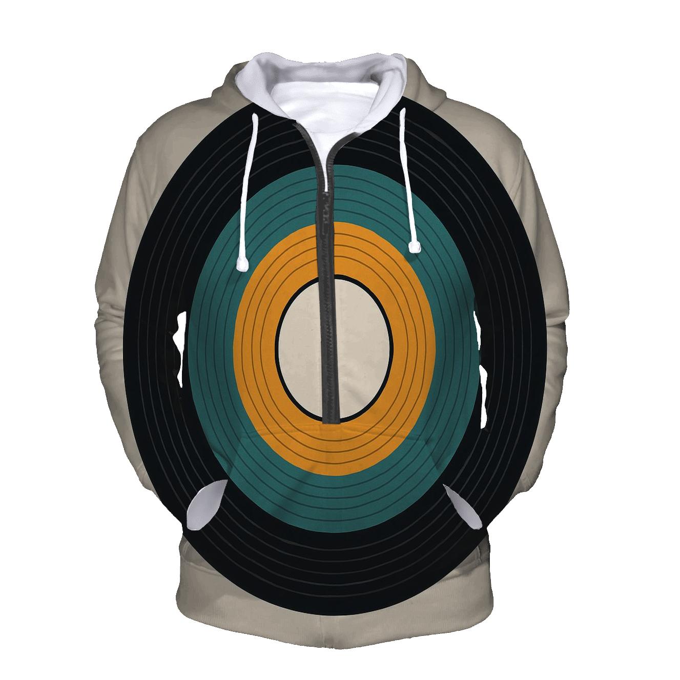 Vinyl Record Orbit hoodies fashion