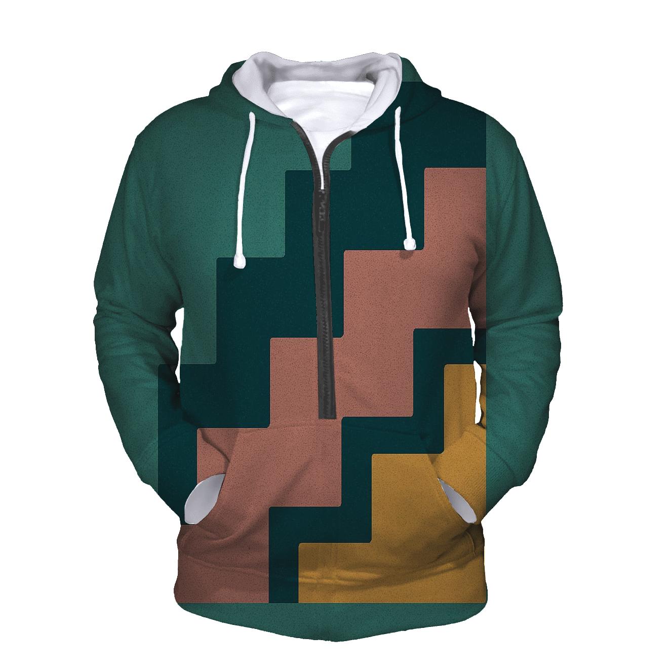 Retro Prism Steps custom hoodies