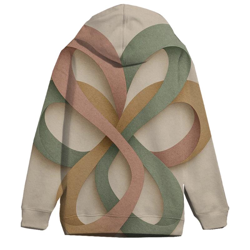 Infinite Knot Bloom pullover hoodies