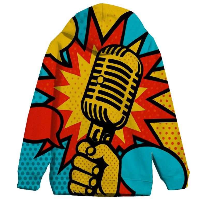 Pop Art Comic Explosion hoodie designs