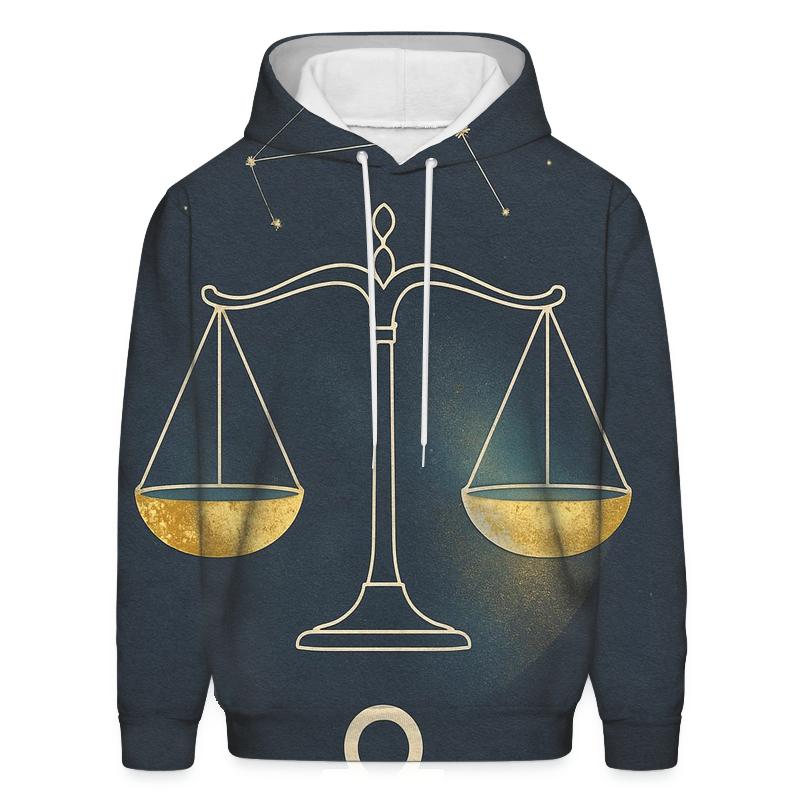 Libra Scales Balance Symbol hoodies fashion
