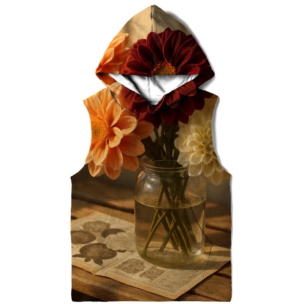 Bouquet Of Heirloom Dahlias In Autumn Light hoodies fashion