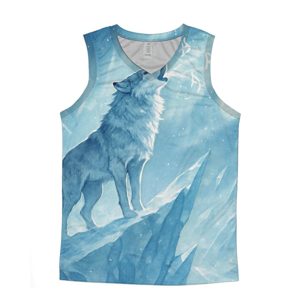 Frostbound Sentinel stylish racerback tanks