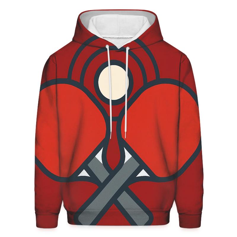 Table Tennis Minimalist hoodie designs
