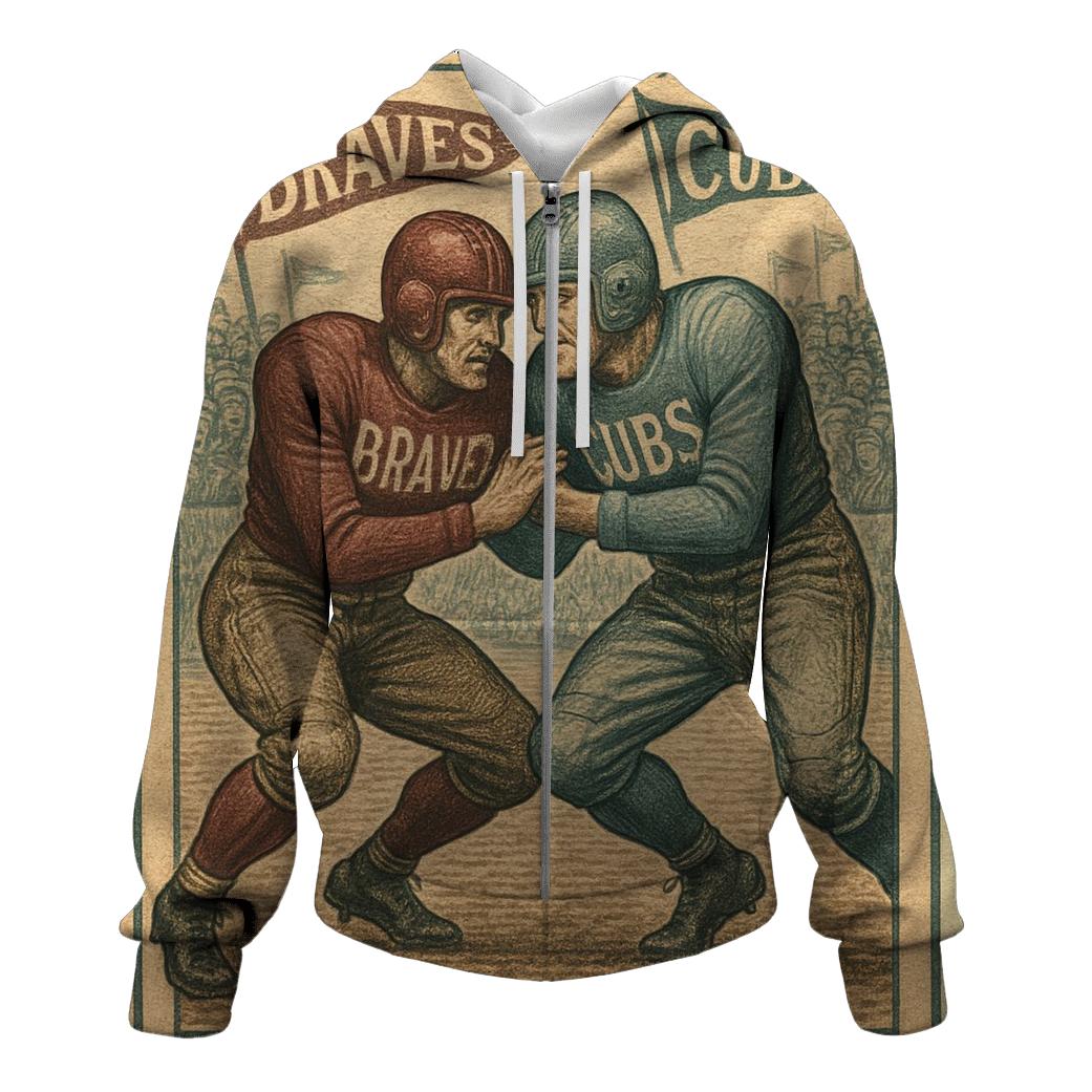 Vintage Program Duel pullover hoodies