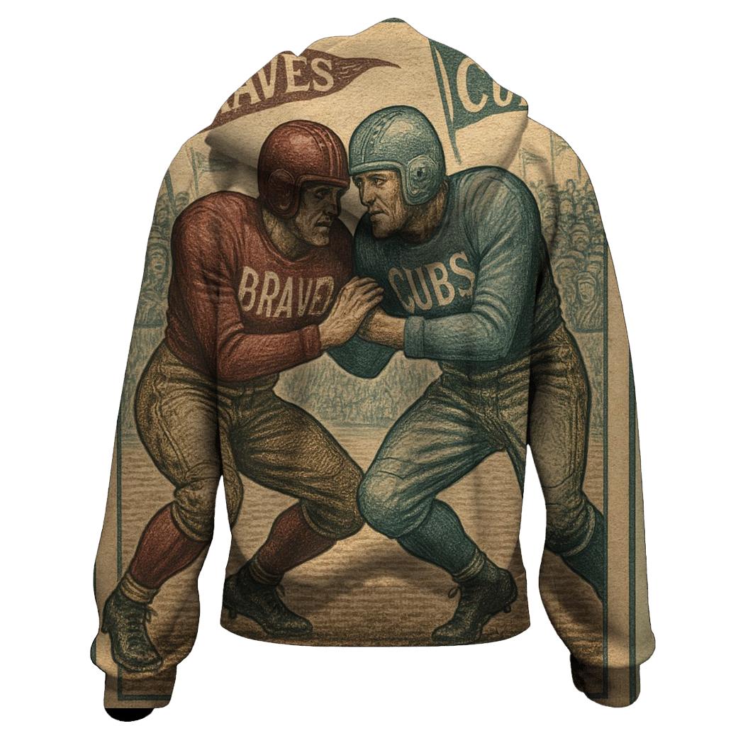 Vintage Program Duel pullover hoodies