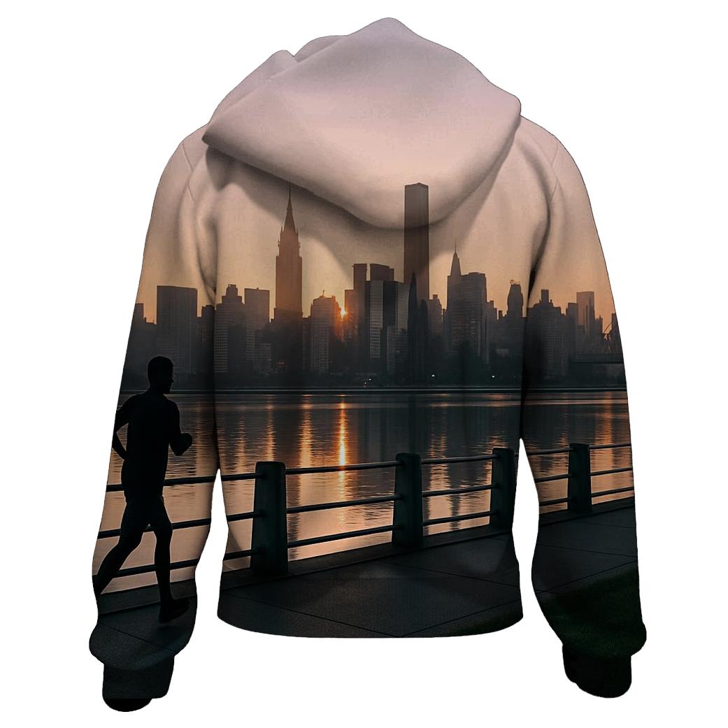 Sunrise From Roosevelt Island hoodie styles