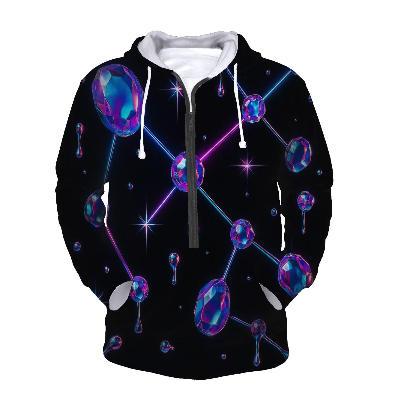 Neon Gem Constellation hoodie designs