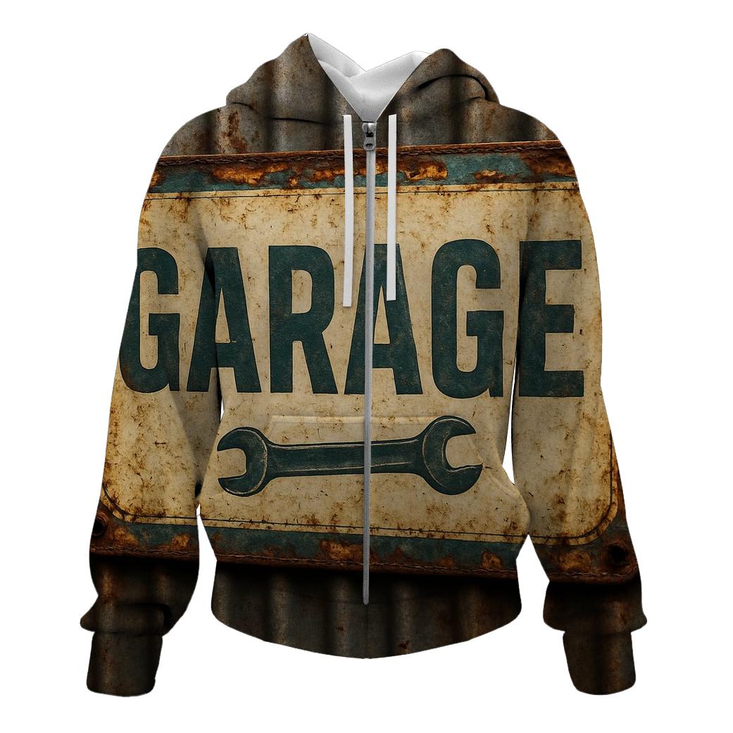 Antique Automotive Service Sign hoodie trends