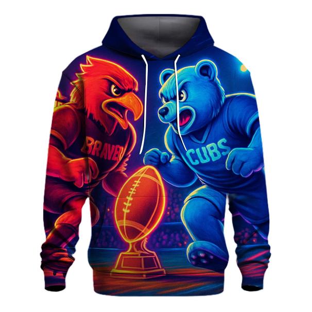 Hot Dog Derby At The Diamond graphic hoodies