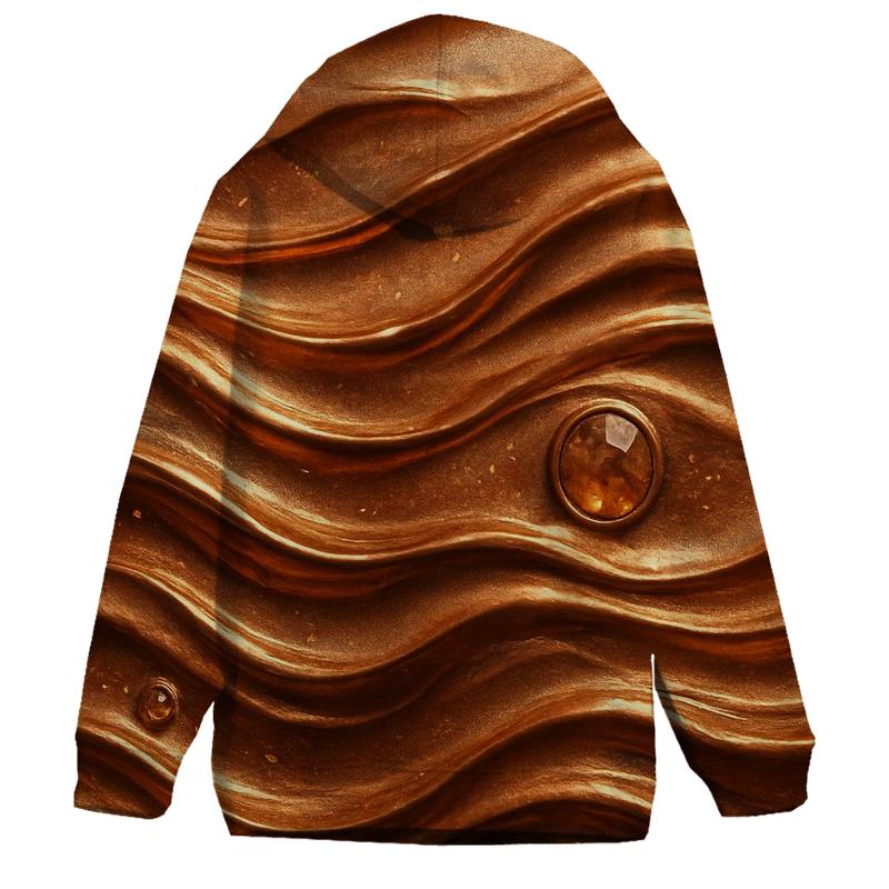 Copper Ripple Luxe hoodie trends