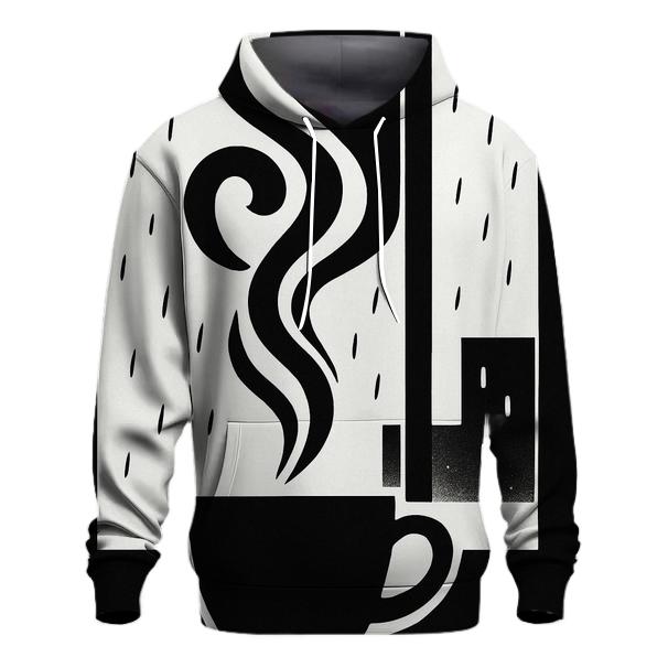 Steam Spiral Silhouette heavyweight hoodies