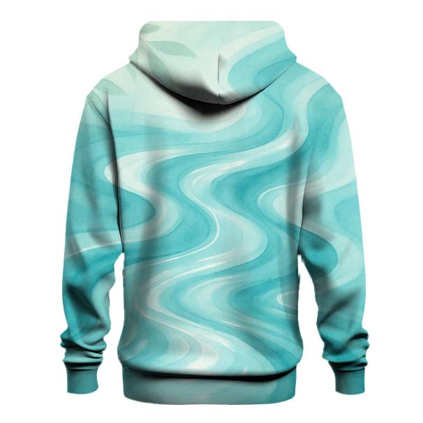 River Of Reflection embroidered hoodies