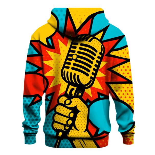 Pop Art Comic Explosion lightweight hoodies