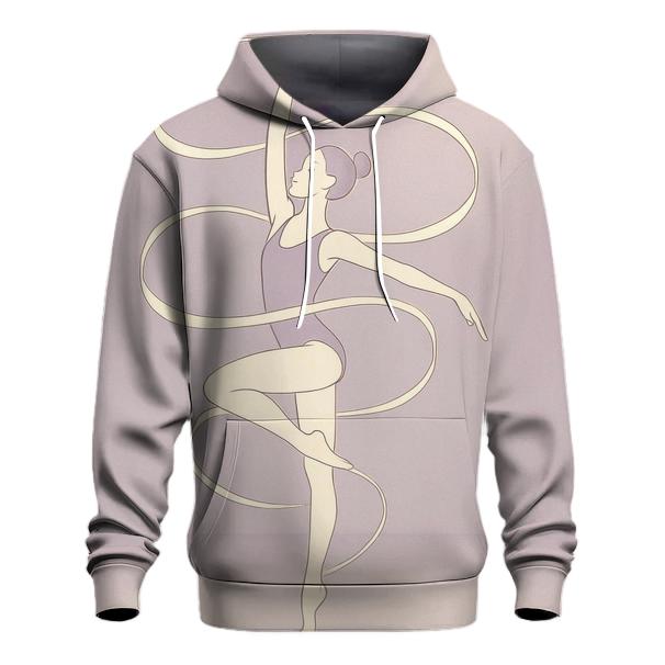 Gymnastics Elegance printed hoodies