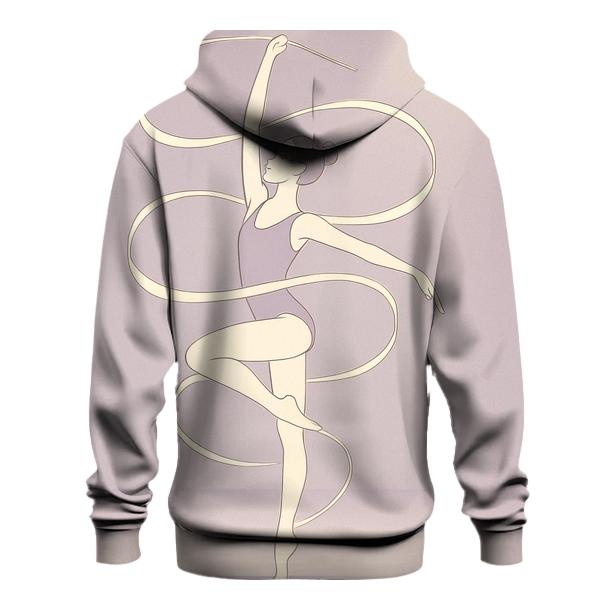 Gymnastics Elegance printed hoodies