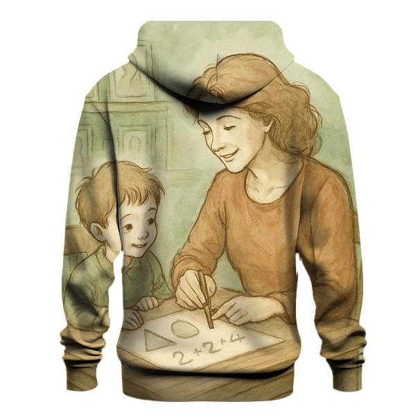 The First Teacher zip-up hoodies