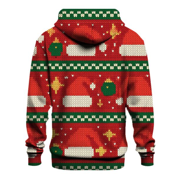 Santa Hat Scatter Bands Design pullover hoodies
