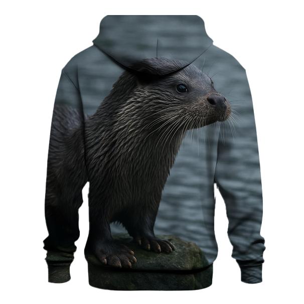 Riverbend Otter Vigil graphic hoodies