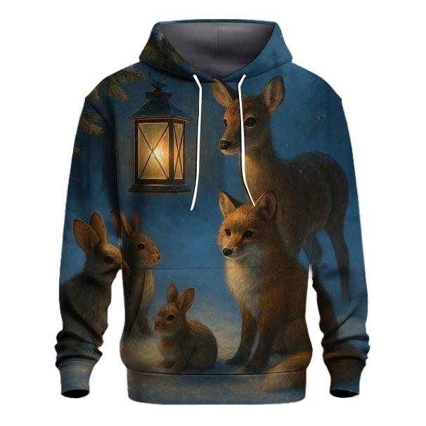 Forest Lantern Gathering heavyweight hoodies