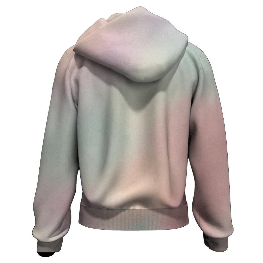 Pastel Sundew printed hoodies