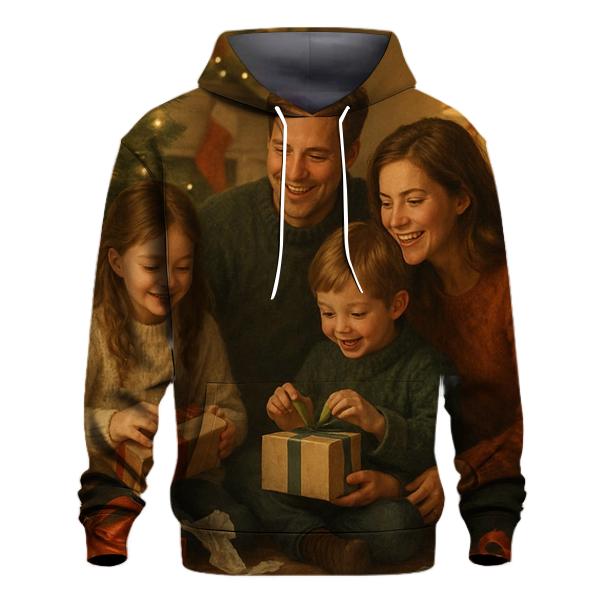 Evening Carol By The Tree zip-up hoodies