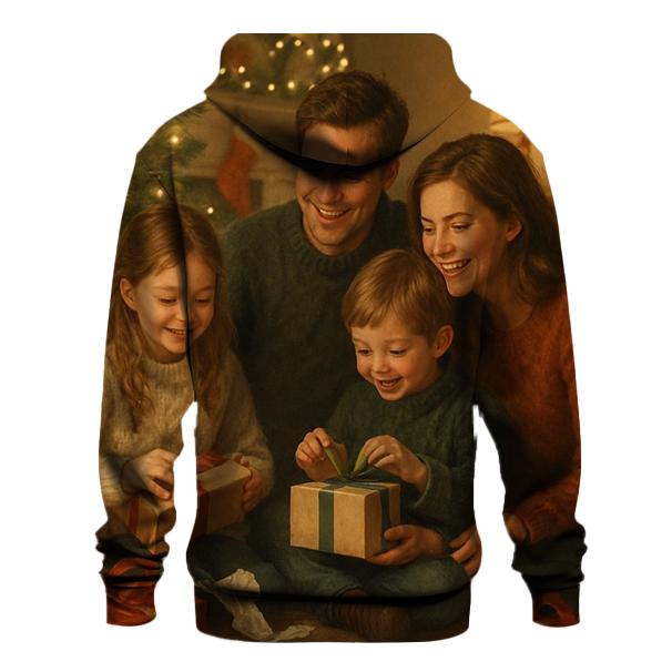 Evening Carol By The Tree zip-up hoodies