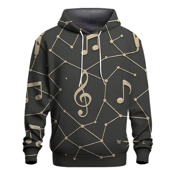 Tape Constellation Map hoodies fashion