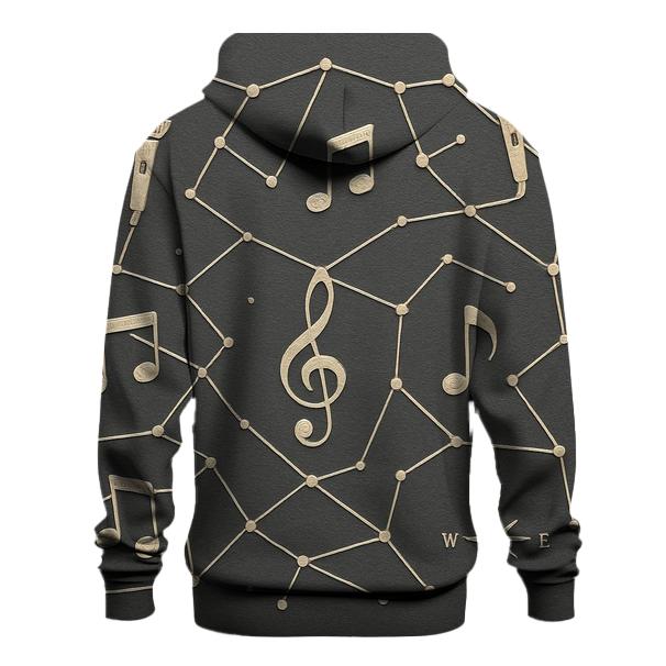 Tape Constellation Map hoodies fashion