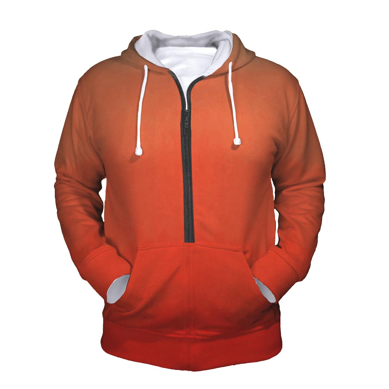 Overdyed Sunset Ombre custom hoodies