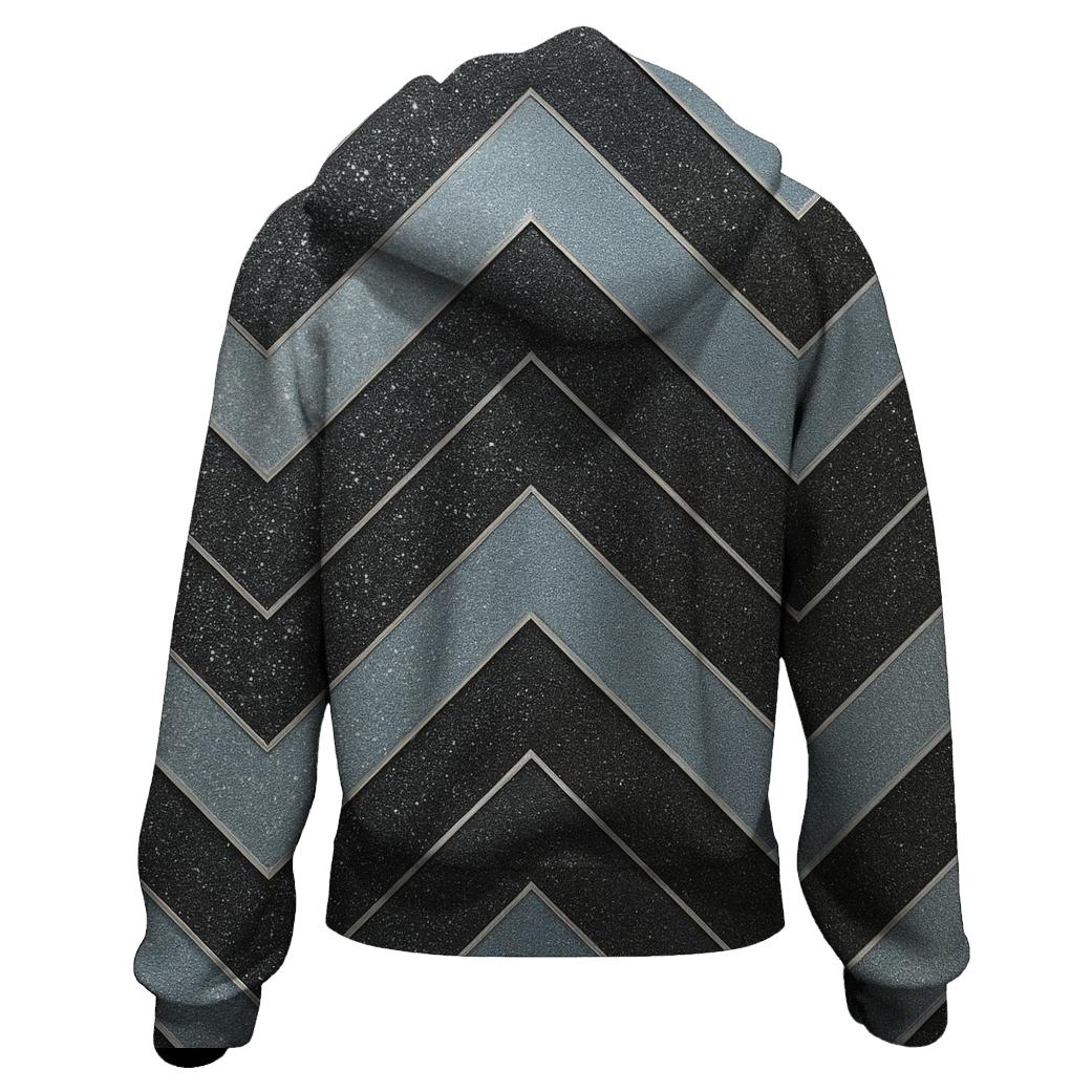 Stardust Chevron lightweight hoodies