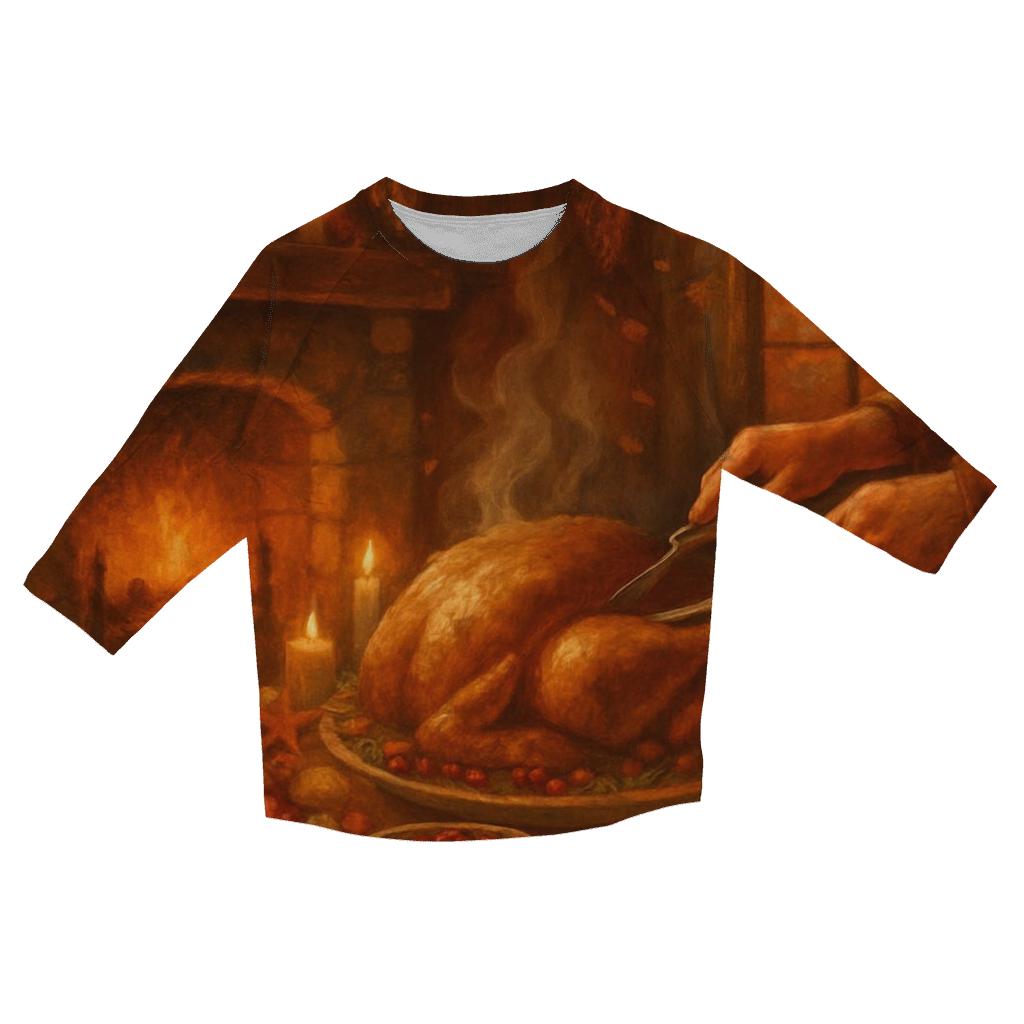 Golden Harvest Hearth trendy 3/4 sleeve tops