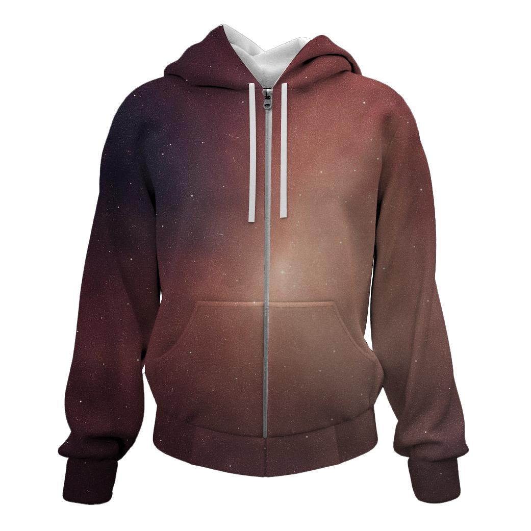 Cosmic Rose Fade pullover hoodies