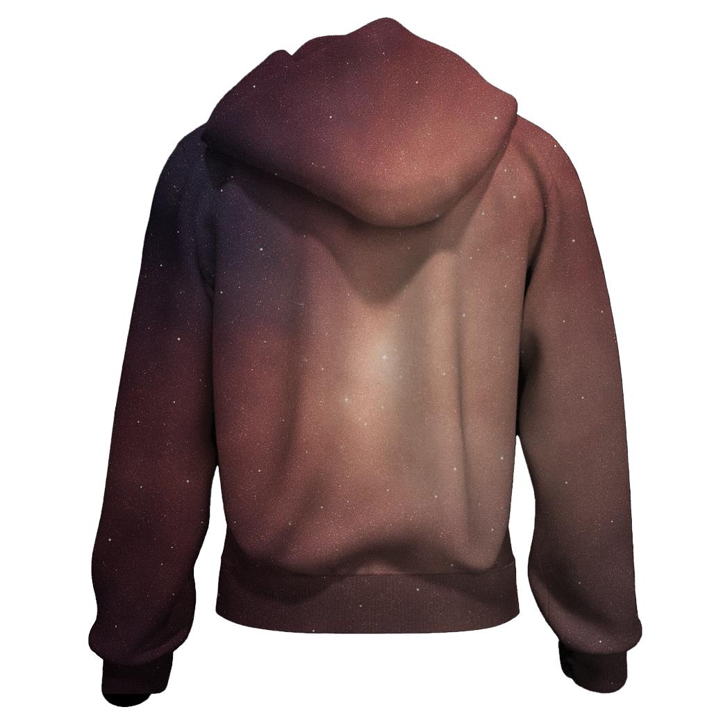 Cosmic Rose Fade pullover hoodies