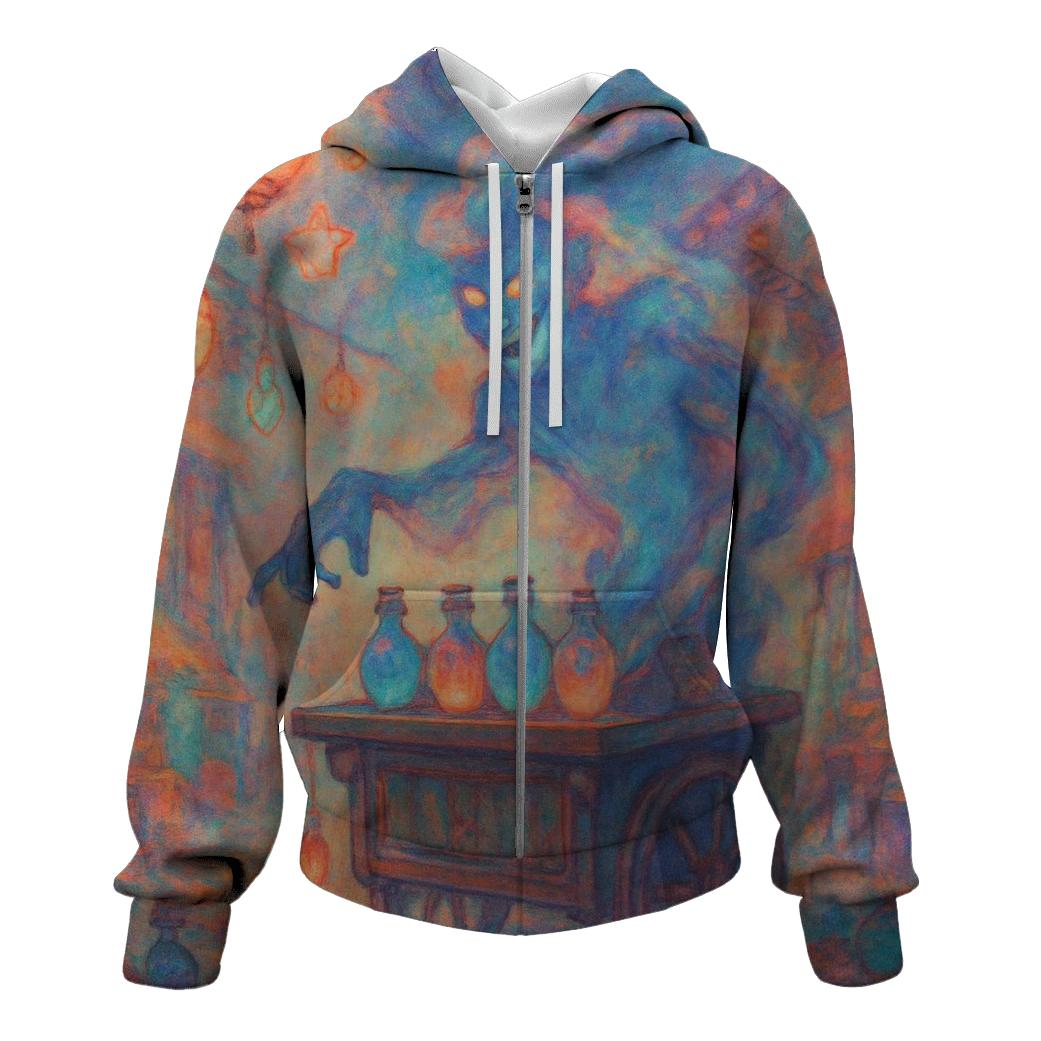 Wisp Vendor On Ten Thousand Streets graphic hoodies