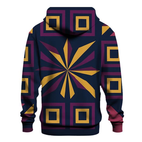 Disco Geometry Grid hoodie trends