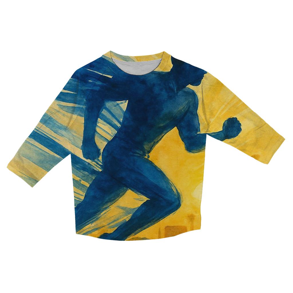 Wings Of Speed custom 3/4 sleeve shirts