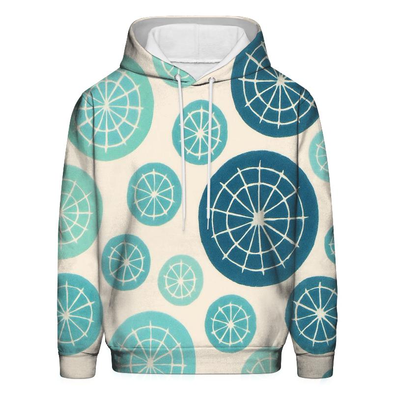 Kumo Spider Rosettes Aqua hoodie trends