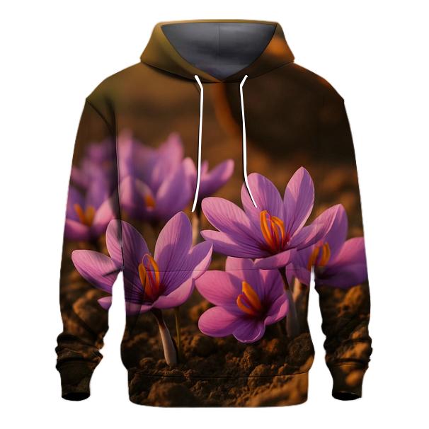 Saffron Crocus Harvest Hands Off Frame premium hoodies
