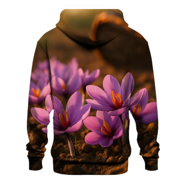 Saffron Crocus Harvest Hands Off Frame premium hoodies