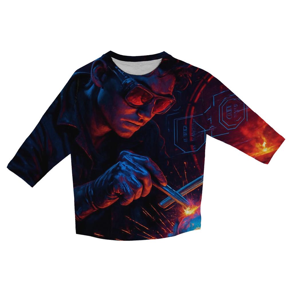 Starlight Mechanic stylish quarter sleeve tops