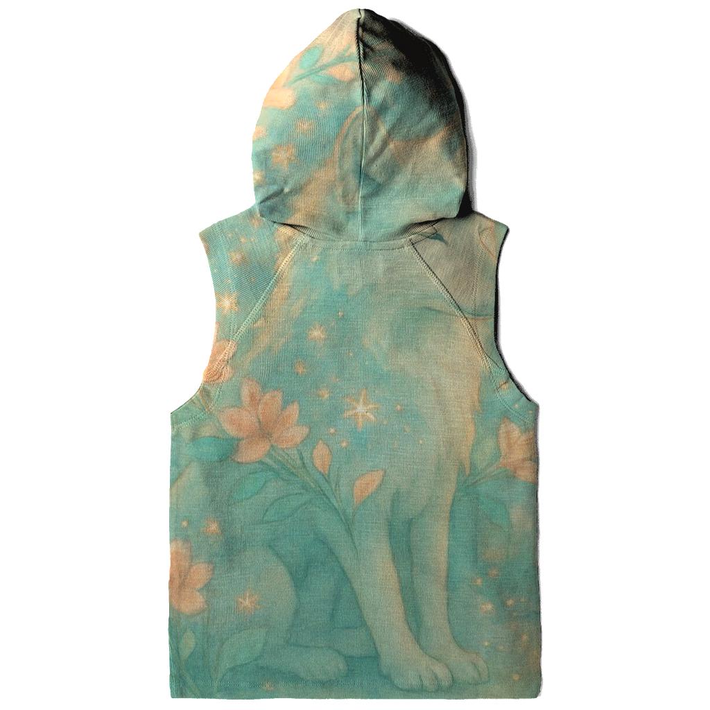 Floral Spirit Lupus designer hoodies