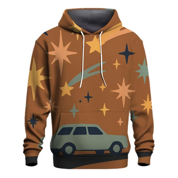 Cosmic Road Stars designer hoodies