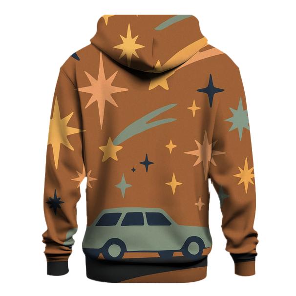 Cosmic Road Stars designer hoodies