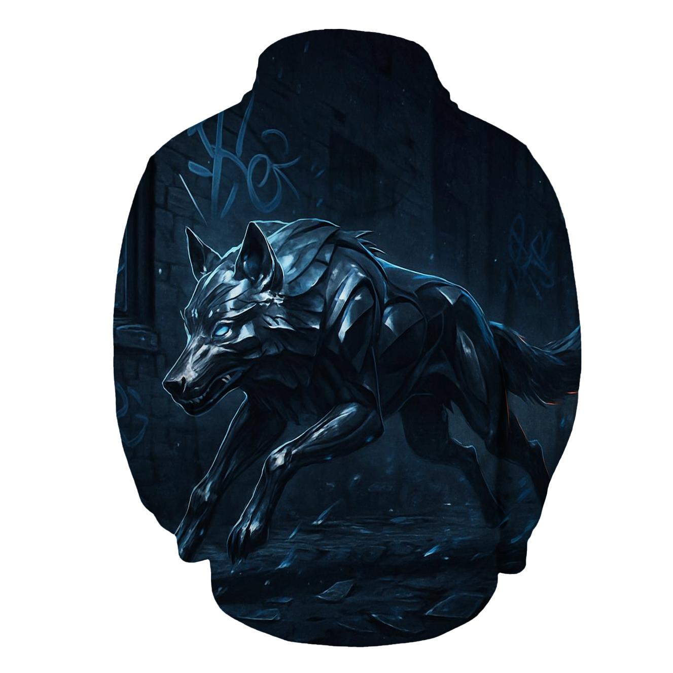 Chrome Night Runner hoodie trends