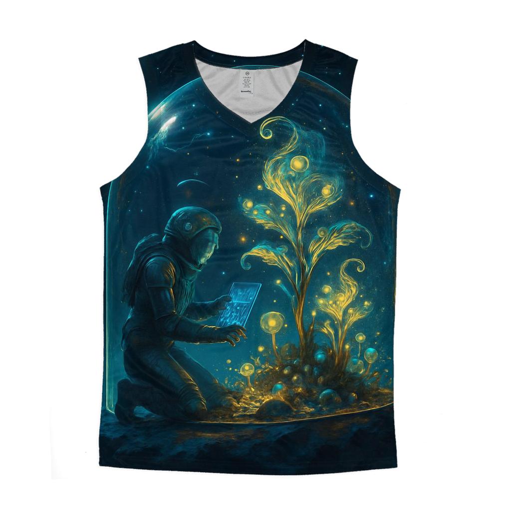Celestial Botanist trendy fitted tank tops