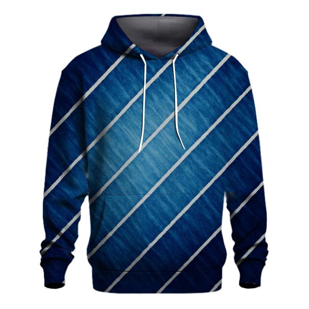 Indigo Arashi Diagonals lightweight hoodies