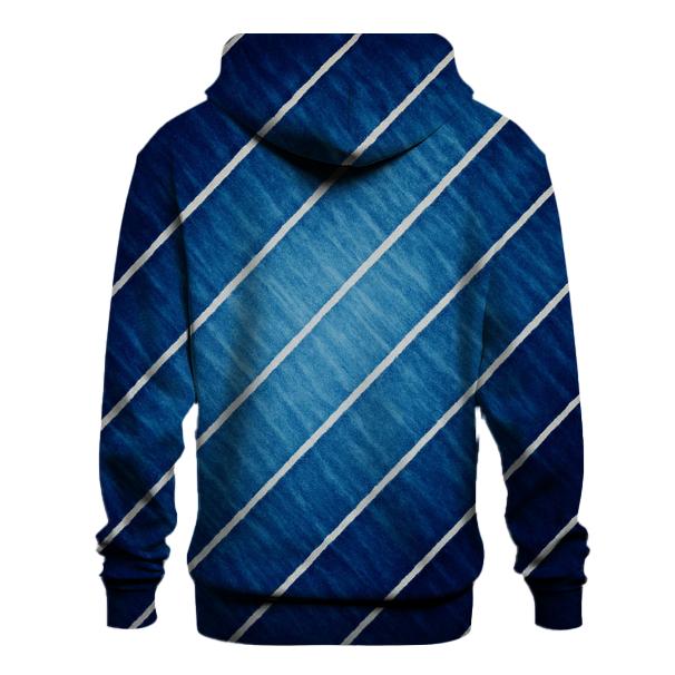Indigo Arashi Diagonals lightweight hoodies