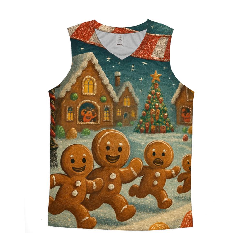 Gingerbread Village Marathon casual summer tank tops