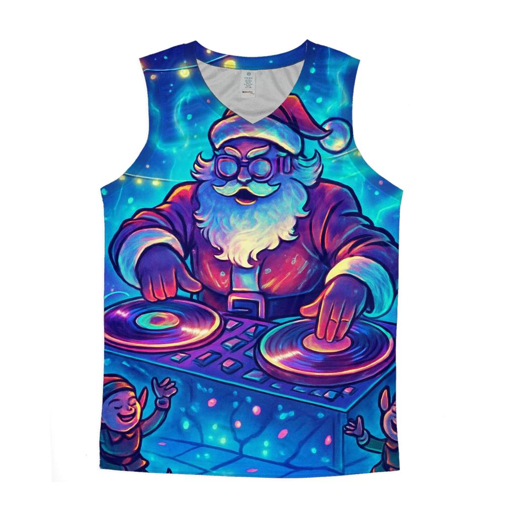 DJ Claus Midnight Rave trendy fitted tank tops